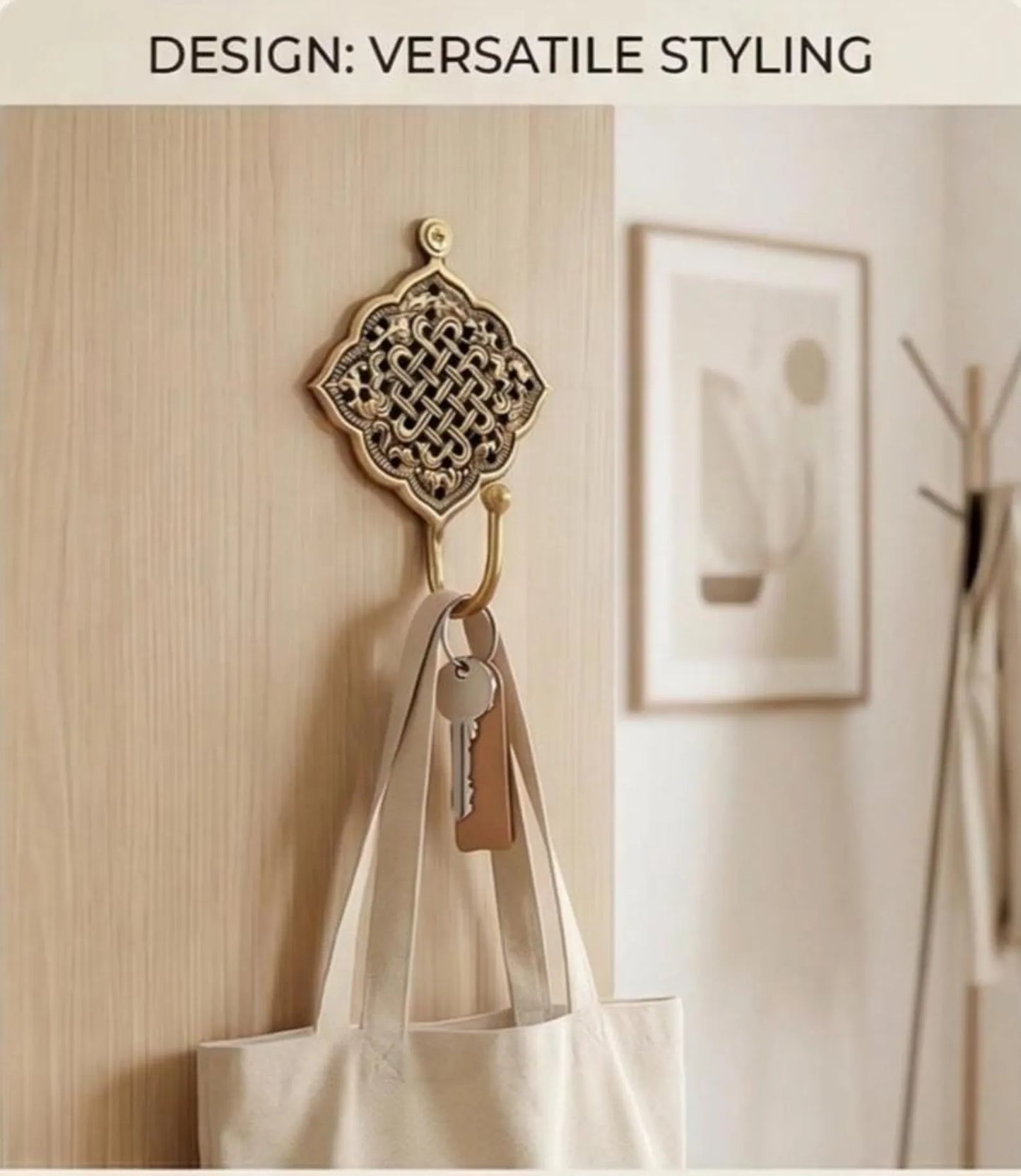 Brass Coat Hooks – Vintage Brass Wall Hooks