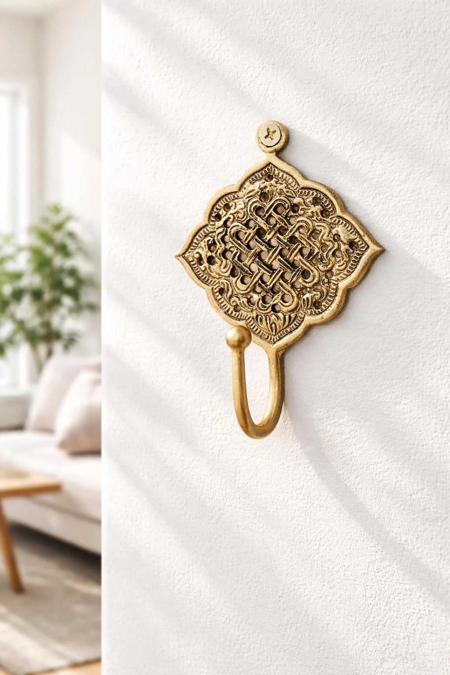 Brass Coat Hooks – Vintage Brass Wall Hooks
