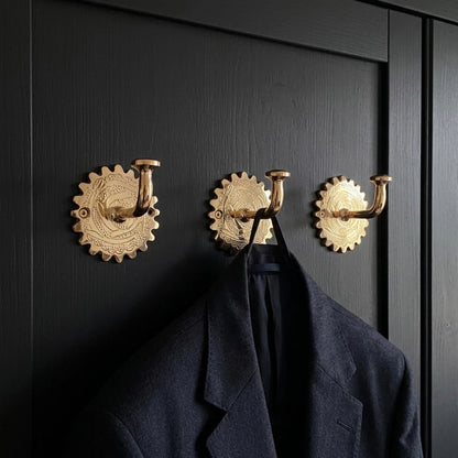 Brass Coat Hooks – Vintage Brass Wall Hooks