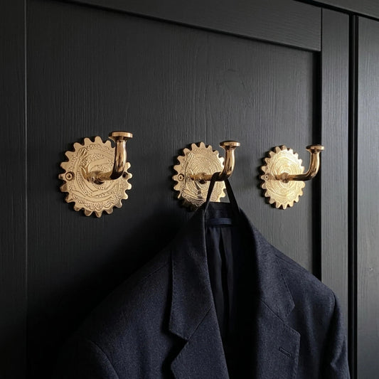 Brass Coat Hooks – Vintage Brass Wall Hooks