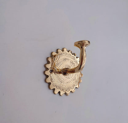 Brass Coat Hooks – Vintage Brass Wall Hooks