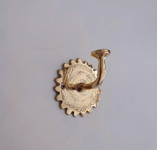 Brass Coat Hooks – Vintage Brass Wall Hooks